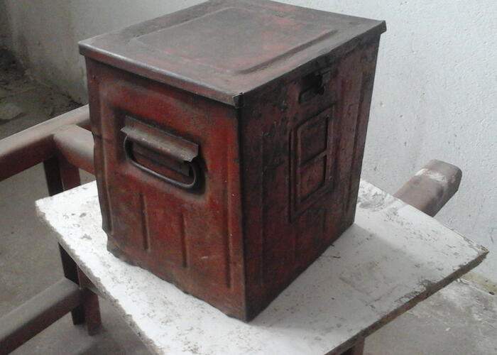 Grajewo ogłoszenia: Sprzedam pojemniki metalowe o wymiarach28cmx26cmx32cm -używane, w...